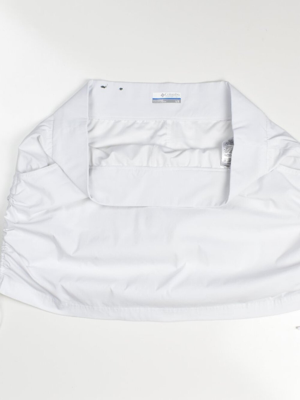 Columbia Women's All Seasons Ruched Skort Skirt White - L - Picture 2 of 7